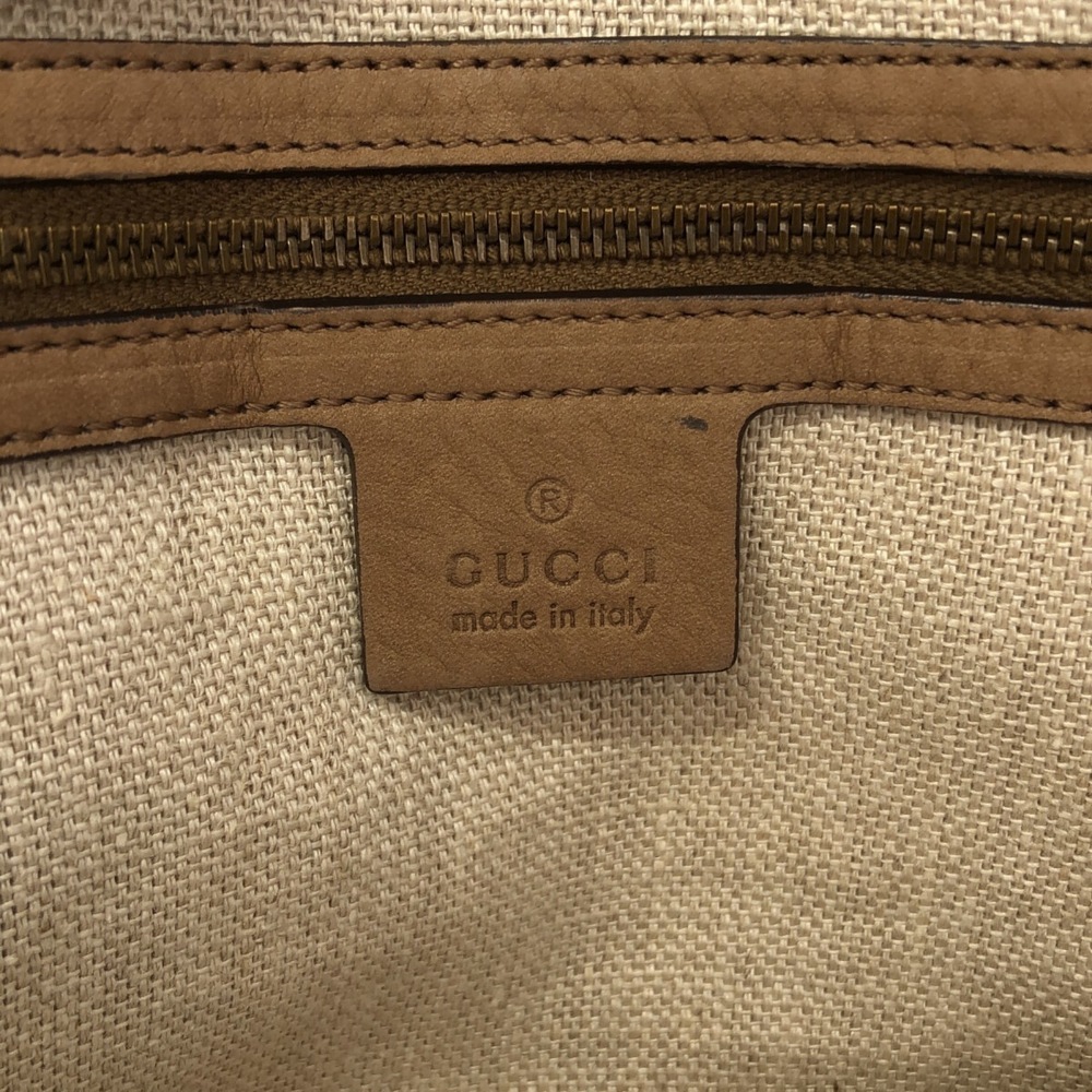Gucci Handbag Nubuck Python Brown Brown - image 7
